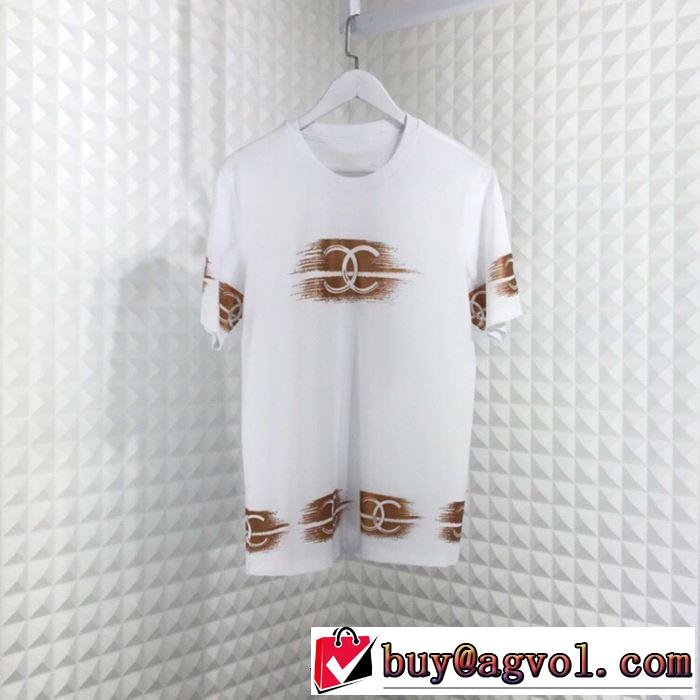 2色可選 夏の王道　適度な上品さ 2019夏色っぽさ ブランド コピー おしゃれデザインも大人気 半袖Tシャツ