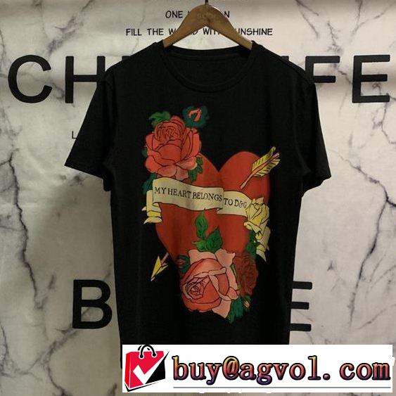 季節をまたい新作アイテム  ドルチェ＆ガッバーナ Dolce&Gabbana 2色可選 Tシャツ/ティーシャツ