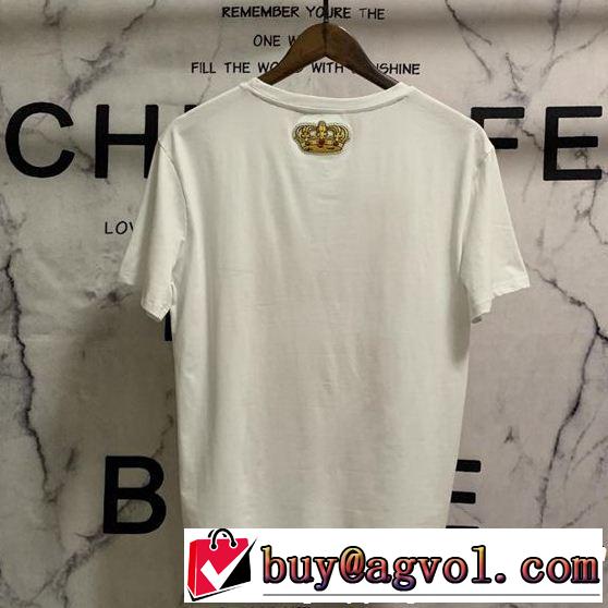 季節をまたい新作アイテム  ドルチェ＆ガッバーナ Dolce&Gabbana 2色可選 Tシャツ/ティーシャツ