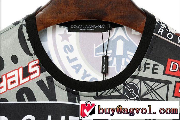 こなれ感を引き立たせ  ドルチェ＆ガッバーナ Dolce&Gabbana大人っぽく見せ新作 Tシャツ/ティーシャツ