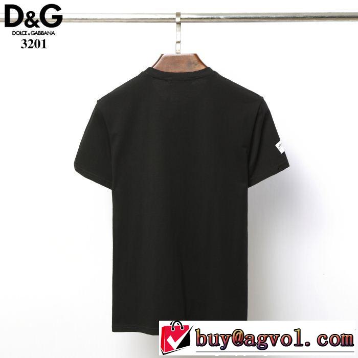 2色可選  今シーズン人気のアイテム Tシャツ/ティーシャツ ドルチェ＆ガッバーナ  季節感をプラス人気商品 Dolce&Gabbana