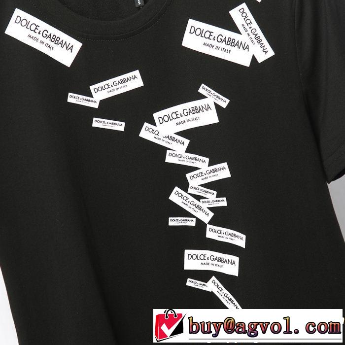 2色可選  今シーズン人気のアイテム Tシャツ/ティーシャツ ドルチェ＆ガッバーナ  季節感をプラス人気商品 Dolce&Gabbana