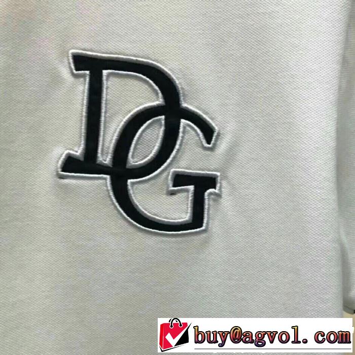 爽やかすぎない大人の印象に 2019年春夏流行ファッション Dolce&Gabbana ドルチェ＆ガッバーナ 半袖Tシャツ 2色可選