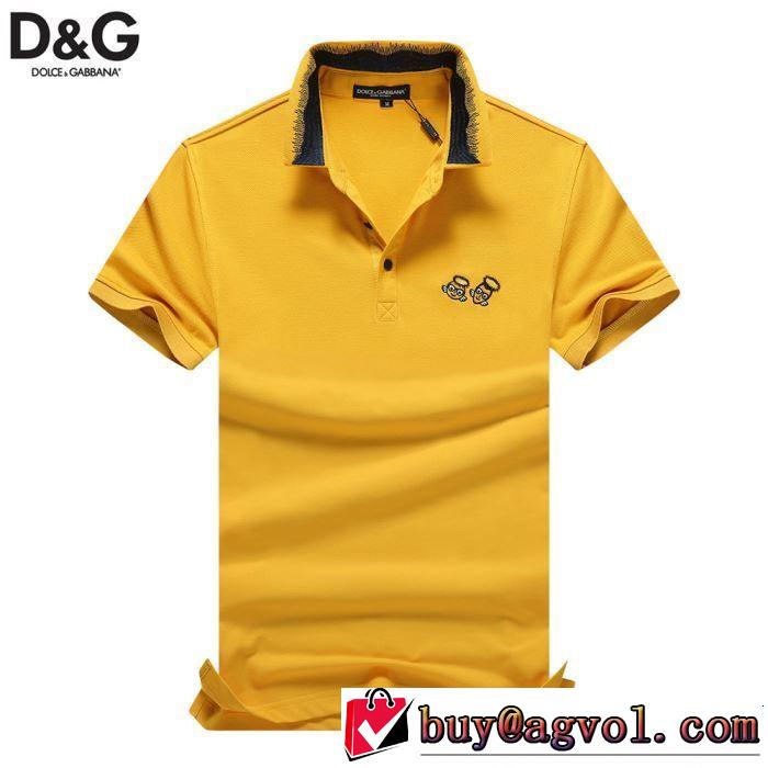半袖Tシャツ 4色可選 Dolce&Gabbana ドルチェ＆ガッバーナ 2019年夏の一押しファッションアイテム 特に夏は人気アイテム