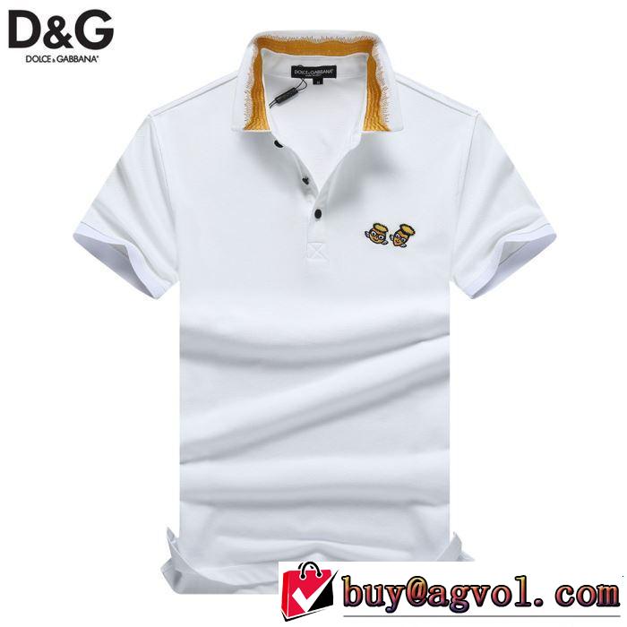 半袖Tシャツ 4色可選 Dolce&Gabbana ドルチェ＆ガッバーナ 2019年夏の一押しファッションアイテム 特に夏は人気アイテム