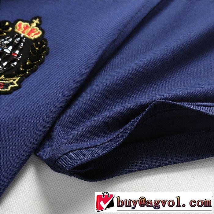 Dolce&Gabbana ドルチェ＆ガッバーナ 半袖Tシャツ 3色可選 オススメしたい最新注目ファション 2019年の春夏に着たい
