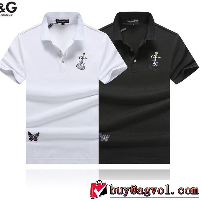 る春夏おすすめの人気商品 2019年春夏のトレンドアイテム Dolce&Gabbana ドルチェ＆ガッバーナ 半袖Tシャツ 2色可選