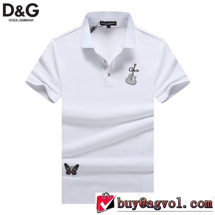 る春夏おすすめの人気商品 2019年春夏のトレンドアイテム Dolce&Gabbana ドルチェ＆ガッバーナ 半袖Tシャツ 2色可選