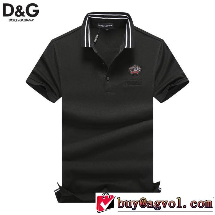 2019夏ファション新品 Dolce&Gabbana ドルチェ＆ガッバーナ 半袖Tシャツ 2色可選 まずは定番！人気アイテム