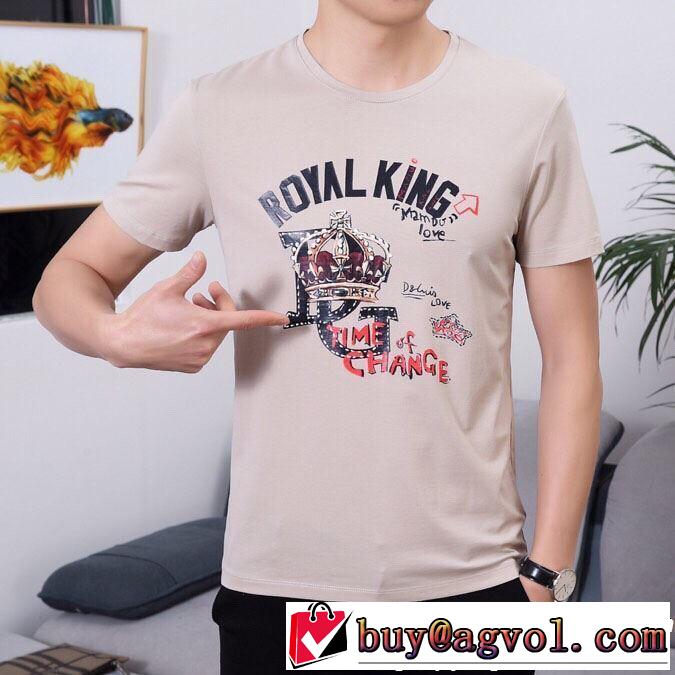 ブランドの話題の新作も！Dolce&Gabbana ドルチェ＆ガッバーナ 半袖Tシャツ 3色可選 オシャレ印象で人気の高い