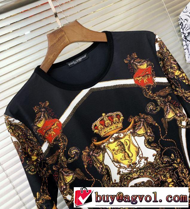 Dolce&Gabbana ドルチェ＆ガッバーナ 半袖Tシャツ 2019春夏も引き続き人気セール まずは定番！人気アイテム