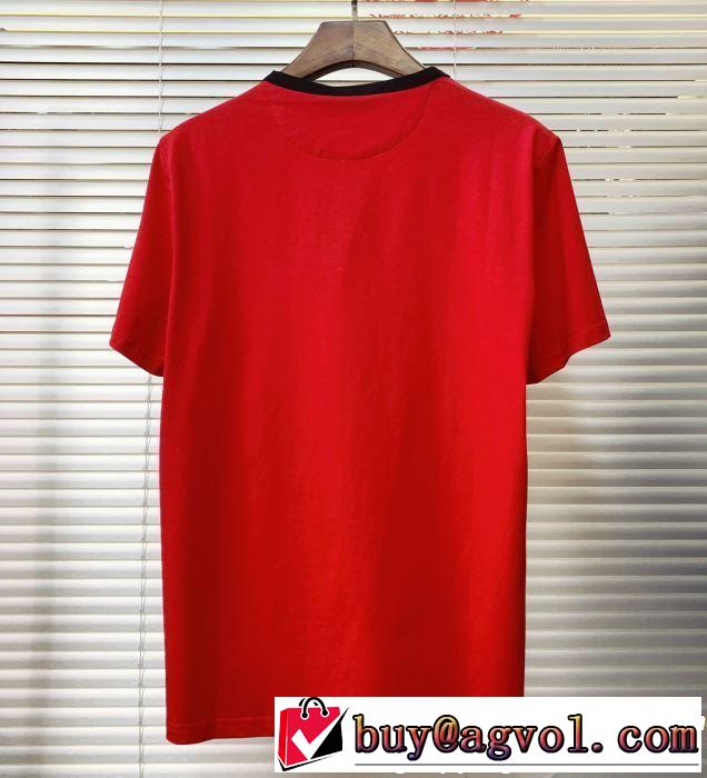 おしゃれ上級者に挑戦 大人カジュアル夏ファッション2019 Dolce&Gabbana ドルチェ＆ガッバーナ 半袖Tシャツ 3色可選