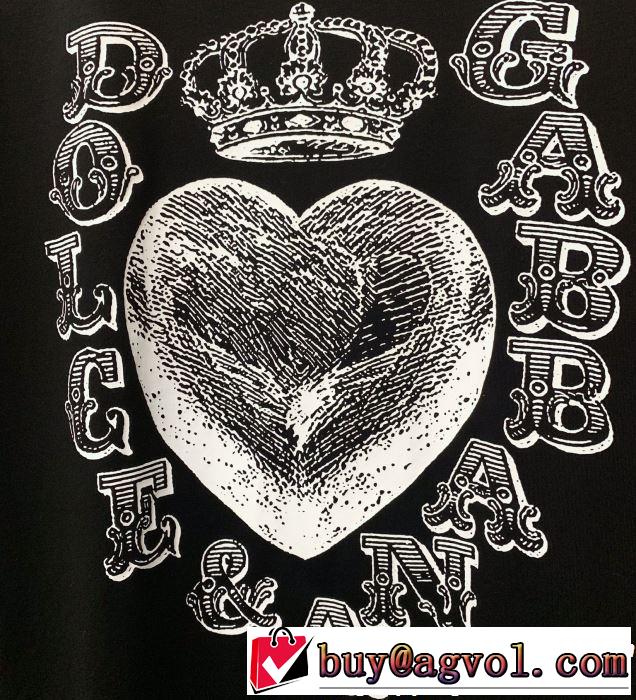 おしゃれ上級者に挑戦 大人カジュアル夏ファッション2019 Dolce&Gabbana ドルチェ＆ガッバーナ 半袖Tシャツ 3色可選