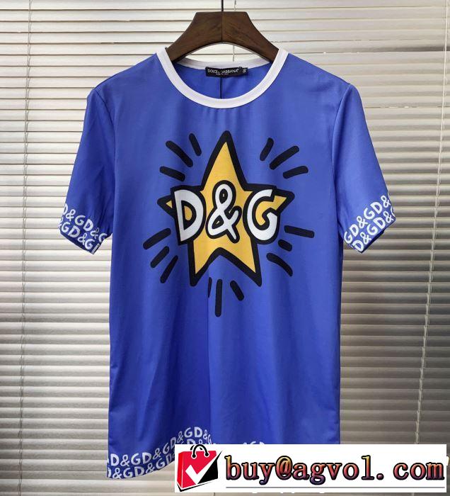 Dolce&Gabbana ドルチェ＆ガッバーナ 半袖Tシャツ 大人カジュアル夏ファッション2019 毎年トレンドアイテムが出る