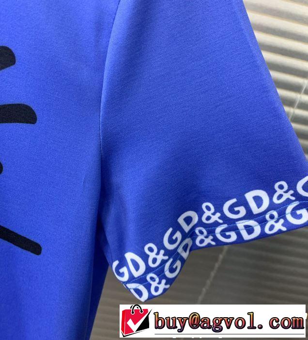 Dolce&Gabbana ドルチェ＆ガッバーナ 半袖Tシャツ 大人カジュアル夏ファッション2019 毎年トレンドアイテムが出る