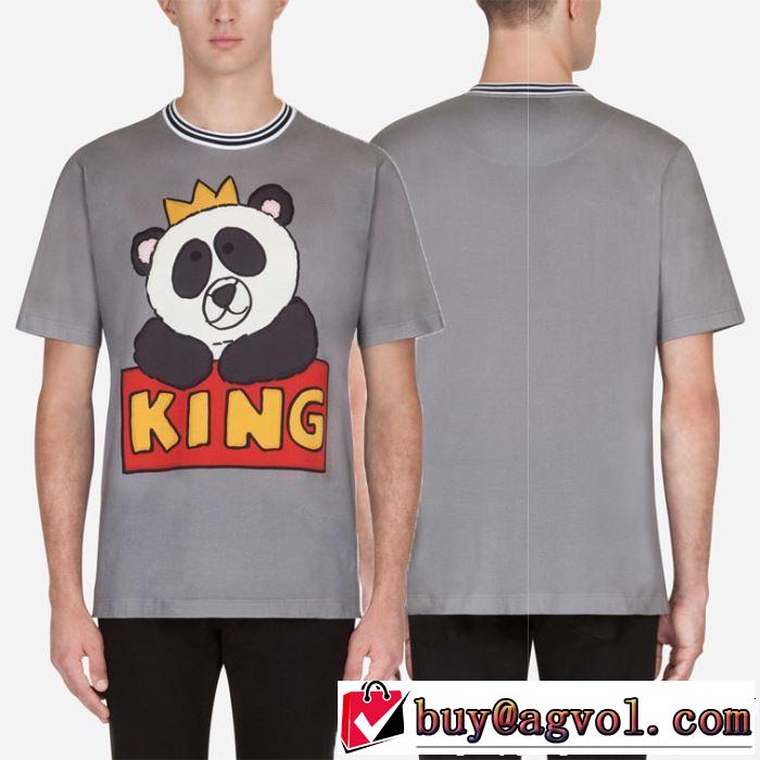 夏気分UP最新コレクション Dolce&Gabbana ドルチェ＆ガッバーナ 半袖Tシャツ 2019年春夏のトレンドアイテム