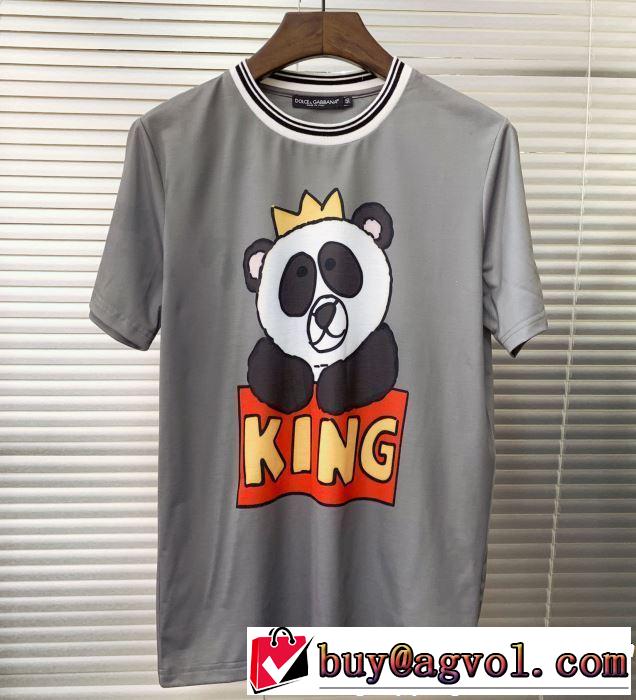夏気分UP最新コレクション Dolce&Gabbana ドルチェ＆ガッバーナ 半袖Tシャツ 2019年春夏のトレンドアイテム