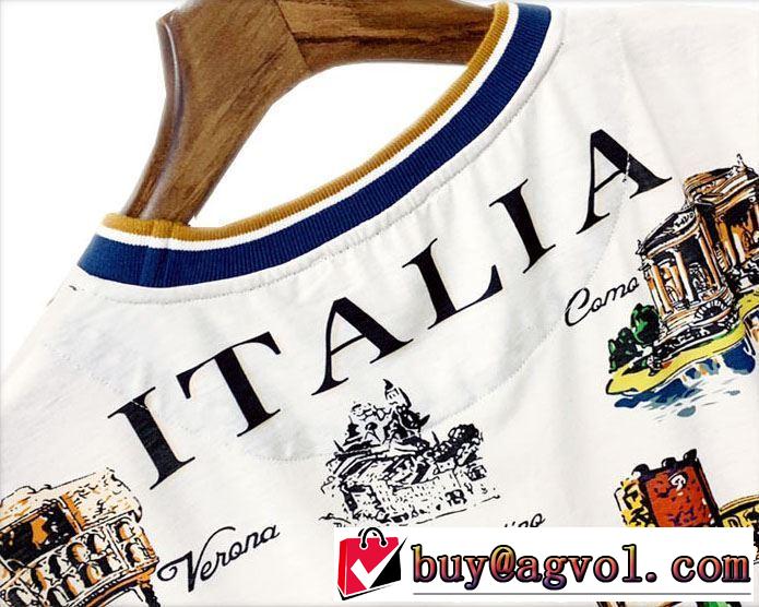 【2019年】夏のファッション Dolce&Gabbana ドルチェ＆ガッバーナ 半袖Tシャツ 一押し注目ブランドファション