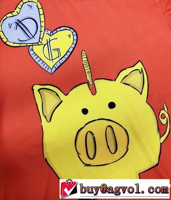 最もクラシックなタイプ 2019春夏トレンドアイテム 夏キレ味をプラス Dolce&Gabbana ドルチェ＆ガッバーナ 半袖Tシャツ