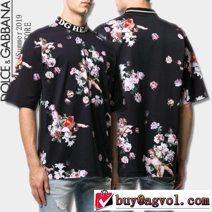半袖Tシャツ 大人の華やかさを演出 2019年春夏のトレンドアイテム Dolce&Gabbana ドルチェ＆ガッバーナ
