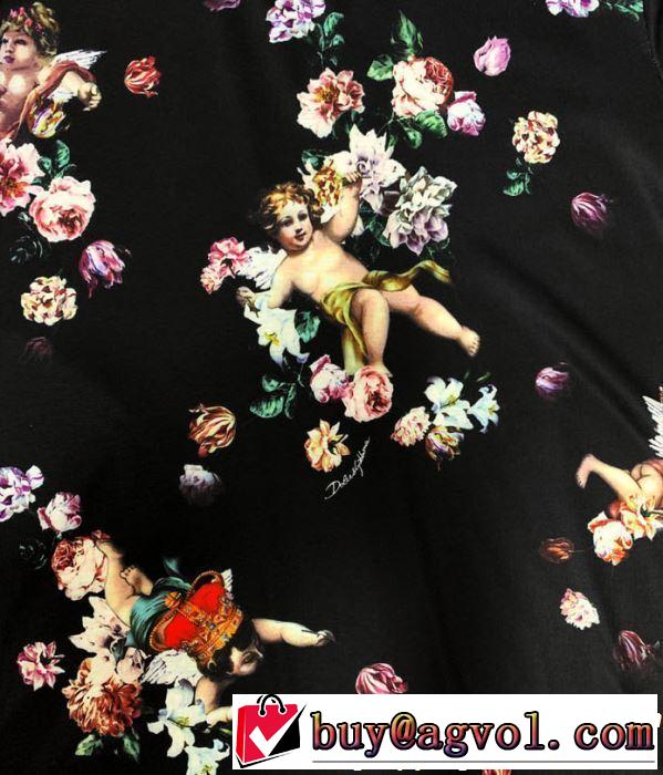 半袖Tシャツ 大人の華やかさを演出 2019年春夏のトレンドアイテム Dolce&Gabbana ドルチェ＆ガッバーナ