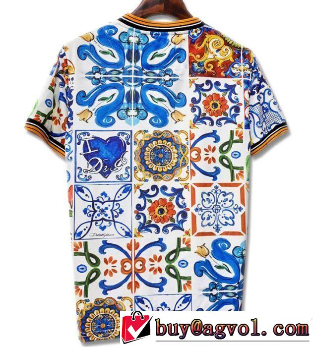 Dolce&Gabbana ドルチェ＆ガッバーナ 半袖Tシャツ 2019春夏トレンドアイテム 大人っぽいファション感