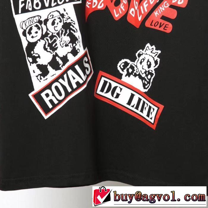 定番が欲しい方 2色可選 ドルチェ＆ガッバーナ Dolce&Gabbana  Tシャツ/半袖 2019年最新ファッション