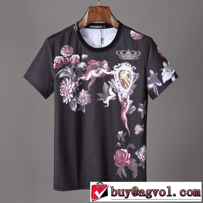 超あたたかい すごく稀少カラー2019春夏の大注目トレンド ドルチェ＆ガッバーナ Dolce&Gabbana  Tシャツ/半袖