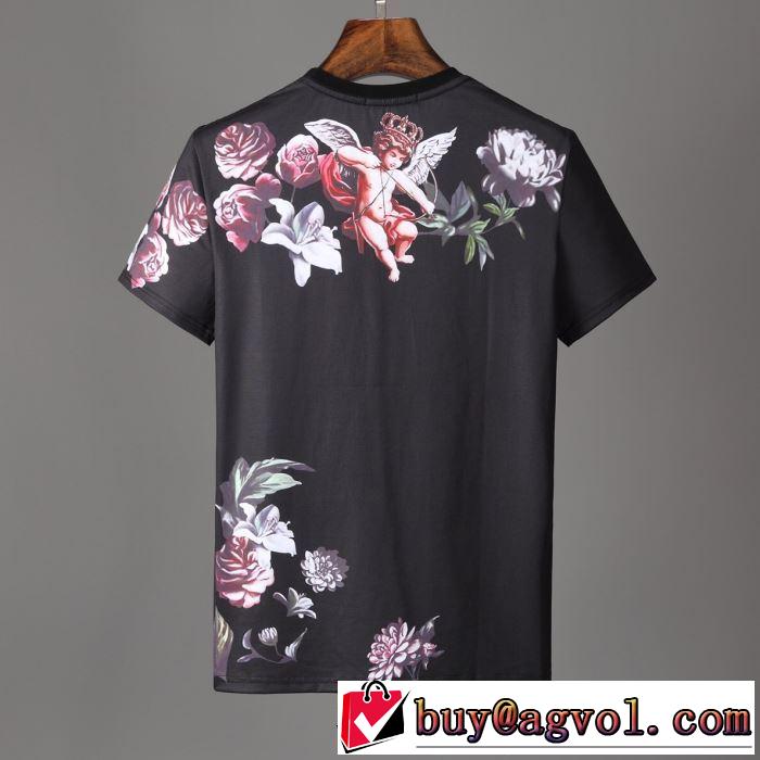 超あたたかい すごく稀少カラー2019春夏の大注目トレンド ドルチェ＆ガッバーナ Dolce&Gabbana  Tシャツ/半袖