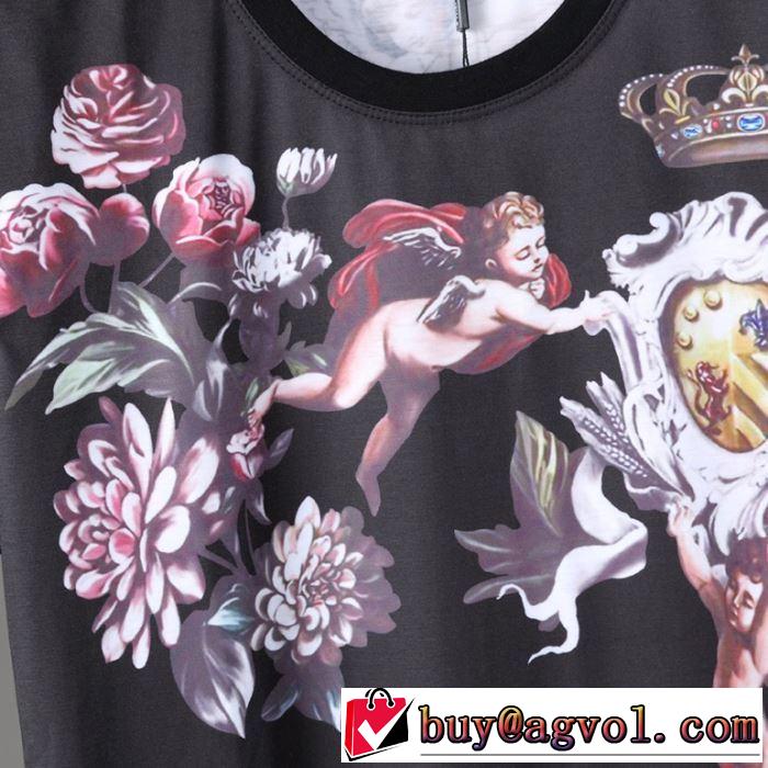 超あたたかい すごく稀少カラー2019春夏の大注目トレンド ドルチェ＆ガッバーナ Dolce&Gabbana  Tシャツ/半袖