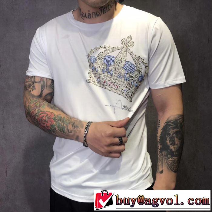 最終価格セール 2色可選 ドルチェ＆ガッバーナ Dolce&Gabbana 春夏の流行り2019新品 Tシャツ/半袖
