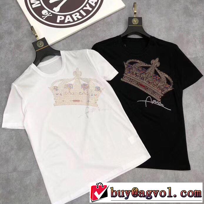 最終価格セール 2色可選 ドルチェ＆ガッバーナ Dolce&Gabbana 春夏の流行り2019新品 Tシャツ/半袖