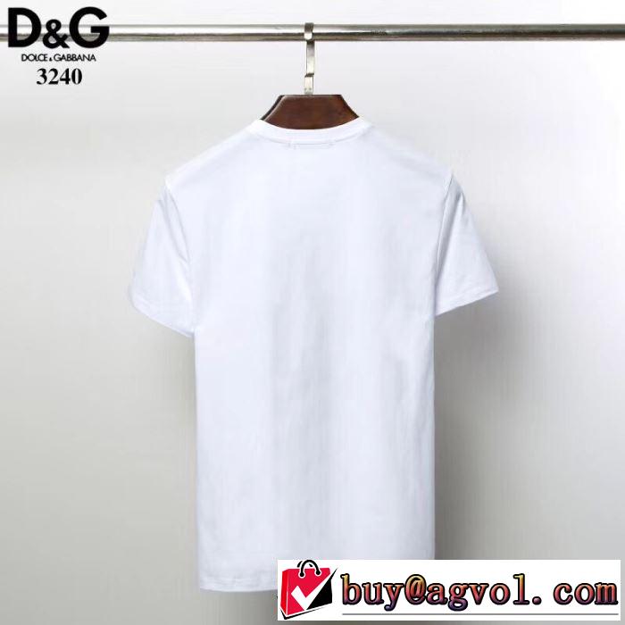 VIPセールでお得 2色可選 ドルチェ＆ガッバーナ2019春夏の大注目トレンド Dolce&Gabbana  Tシャツ/半袖