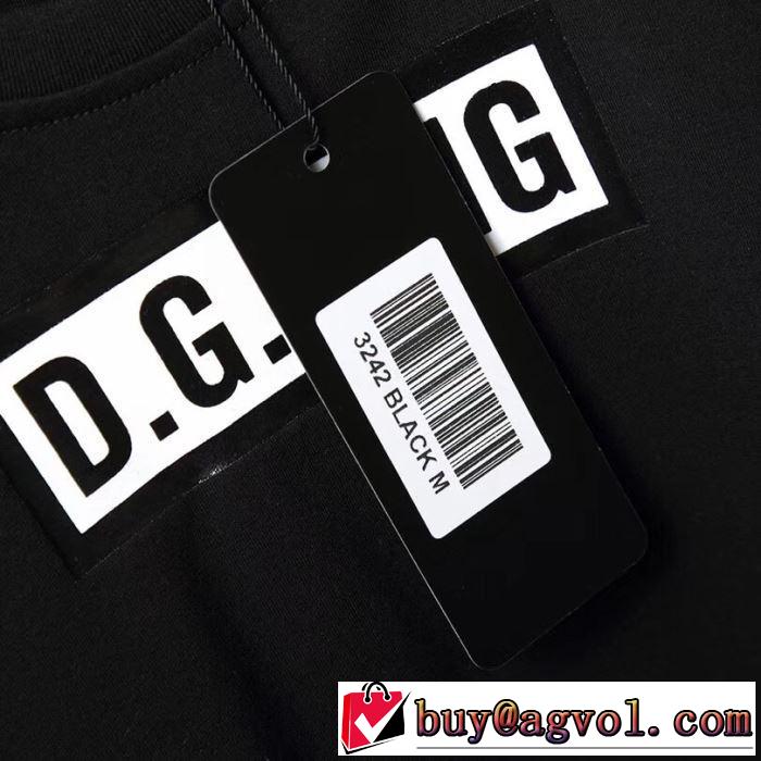 【2019春夏】最新コレクション 2色可選 ドルチェ＆ガッバーナ Dolce&Gabbana  Tシャツ/半袖今っぽく新作アイテム
