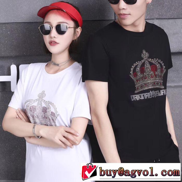 2019春夏の大注目トレンド 春夏を感じさせる 半袖Tシャツ 2色可選 大人可愛いスタイルドルチェ＆ガッバーナ Dolce&Gabbana