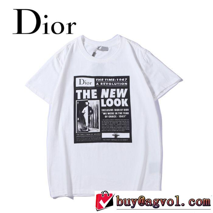 DIOR ディオール 半袖Tシャツ 2色可選 季節感をプラス人気商品 2019夏色っぽさ