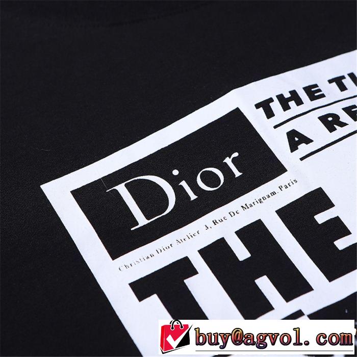 DIOR ディオール 半袖Tシャツ 2色可選 季節感をプラス人気商品 2019夏色っぽさ
