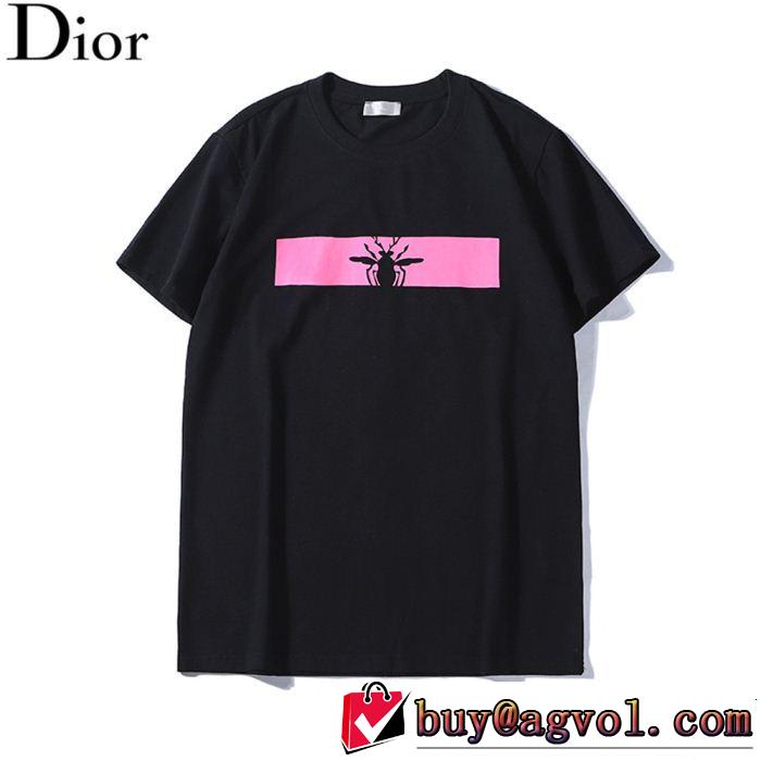 定番のスタイル春夏限定 高級感が好評です DIOR ディオール 半袖Tシャツ 2色可選