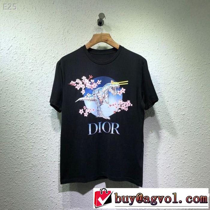 Tシャツ/ティーシャツ 定番のスタイル春夏限定  2色可選 新しい斬新なスタイル ディオール DIOR