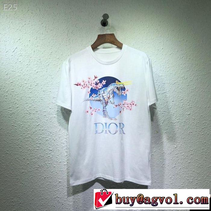 Tシャツ/ティーシャツ 定番のスタイル春夏限定  2色可選 新しい斬新なスタイル ディオール DIOR