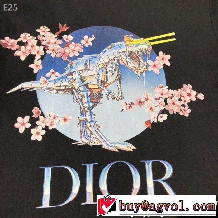 Tシャツ/ティーシャツ 定番のスタイル春夏限定  2色可選 新しい斬新なスタイル ディオール DIOR