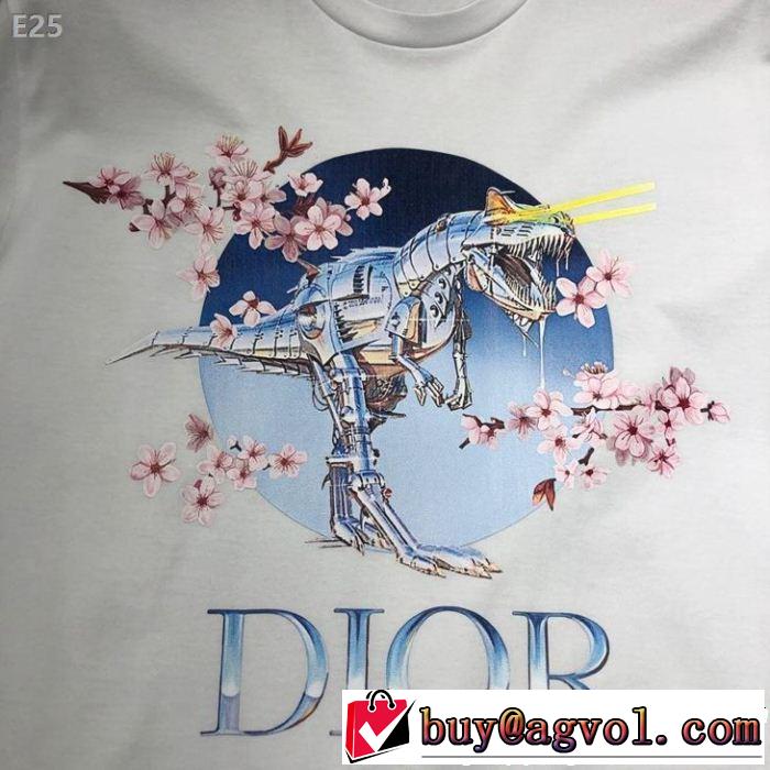 Tシャツ/ティーシャツ 定番のスタイル春夏限定  2色可選 新しい斬新なスタイル ディオール DIOR