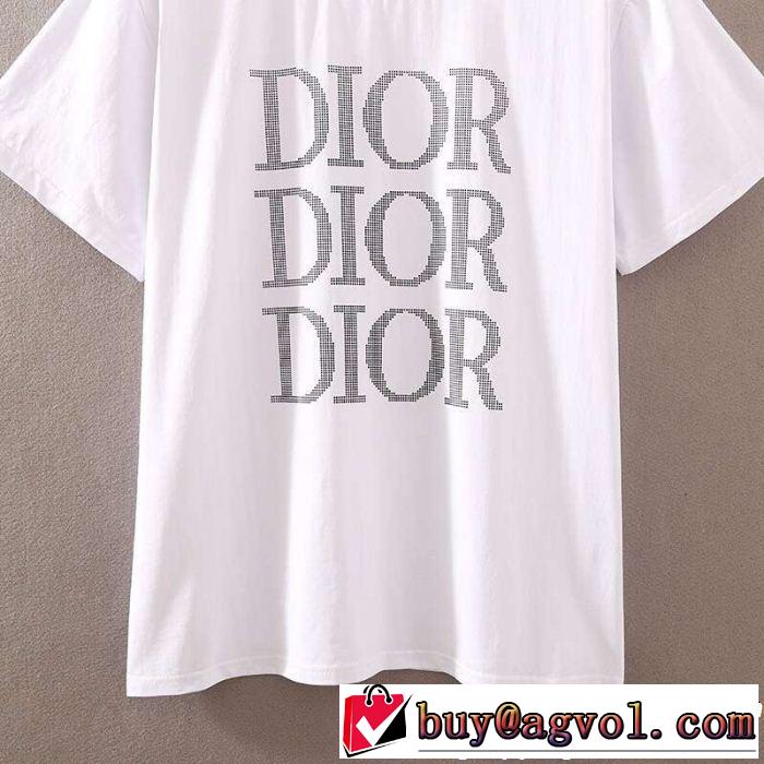 スタイルを綺麗に ディオール DIOR オシャレ上級者に 2色可選 Tシャツ/ティーシャツ 今季流行りの人気新作