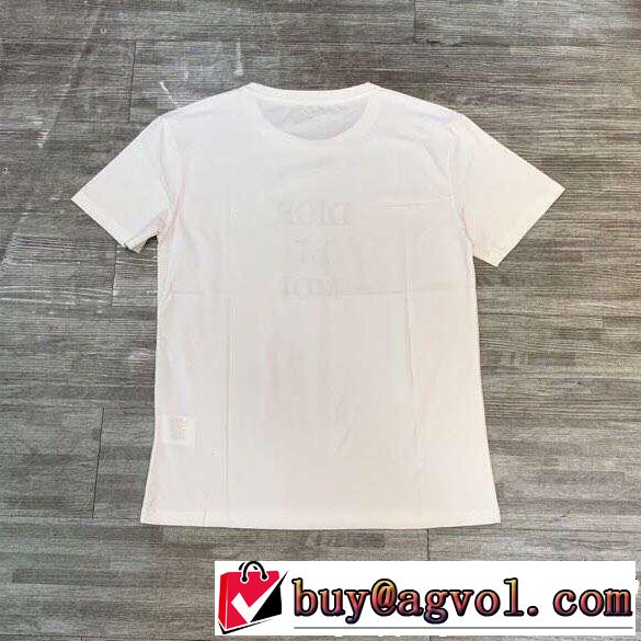 トップスをインするスタイル ディオールTシャツ/ティーシャツ  DIOR 2色可選 快適な着心地