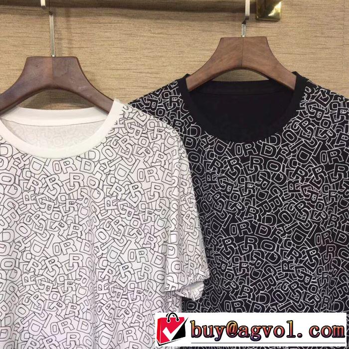 半袖Tシャツ 風通しの良いフレア ディオール DIOR今旬のシルエットバランス  2色可選  春夏の流行り2019新品