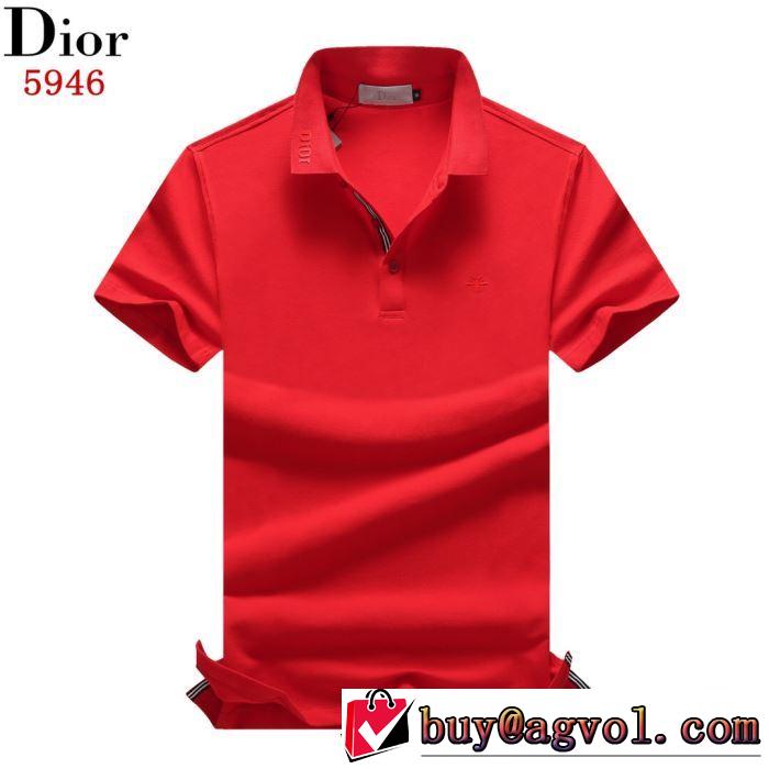 ディオール DIOR 目を引く春夏トップス 3色可選 【2019年】夏のファッション 半袖Tシャツ 品のよさを感じさ 