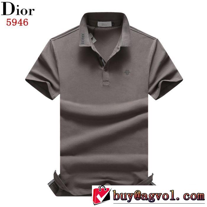 ディオール DIOR 目を引く春夏トップス 3色可選 【2019年】夏のファッション 半袖Tシャツ 品のよさを感じさ