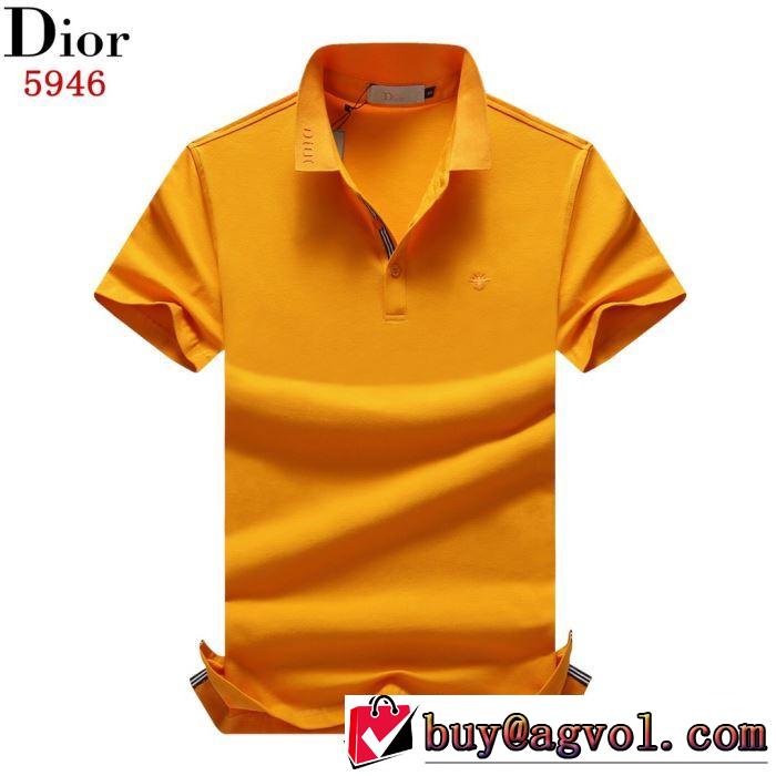 ディオール DIOR 目を引く春夏トップス 3色可選 【2019年】夏のファッション 半袖Tシャツ 品のよさを感じさ