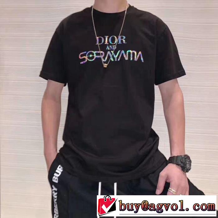 2色可選 人気ストリートブランド新品 ディオール DIOR 夏キレ味をプラス半袖Tシャツ 【2019春夏】最新コレクション 