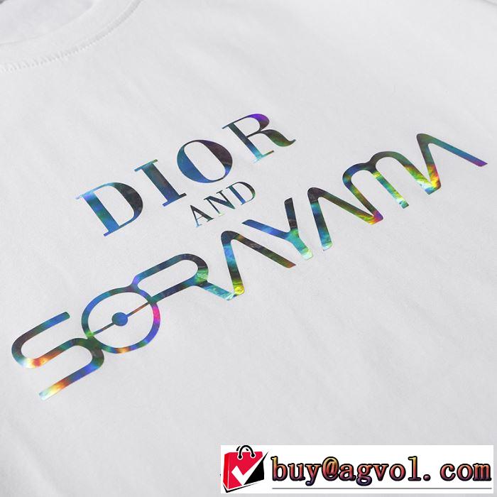 2色可選 人気ストリートブランド新品 ディオール DIOR 夏キレ味をプラス半袖Tシャツ 【2019春夏】最新コレクション